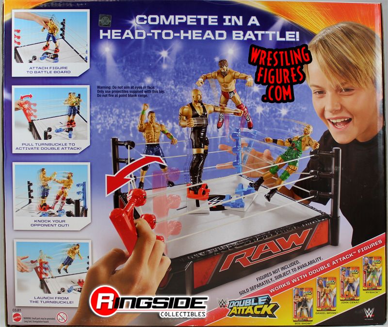 WWE Total Control Double Attack Playset | Ringside Collectibles