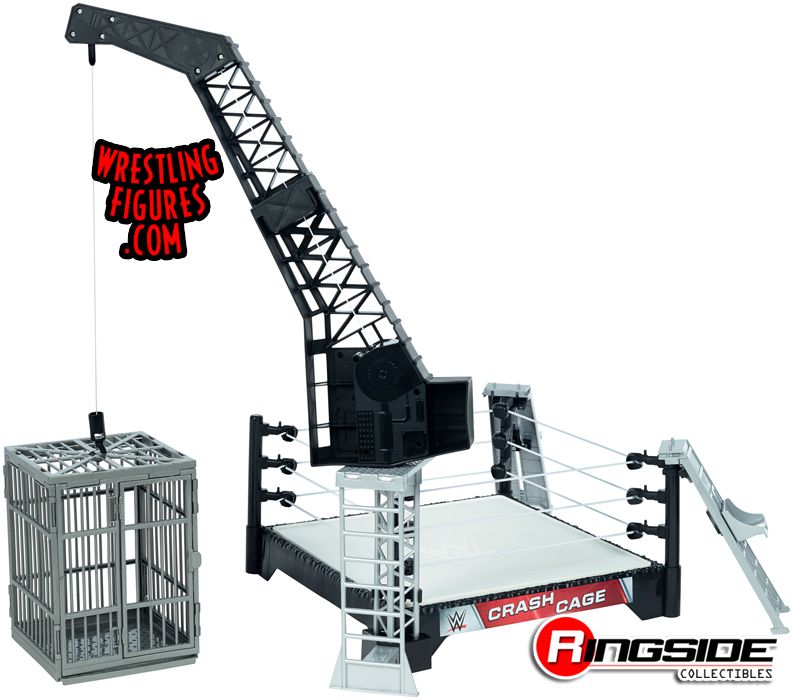 Wwe crash cage clearance playset