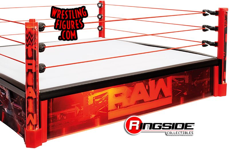 Wwe Main Event Raw Elite Scale Wrestling Ring W Goldberg Figure Ringside Collectibles