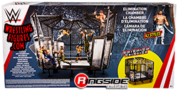 wwe wrestling wwe network spotlight elimination chamber playset