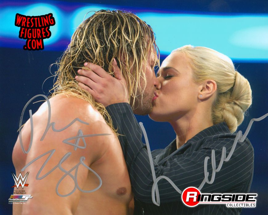 wwe dolph ziggler and aj kiss