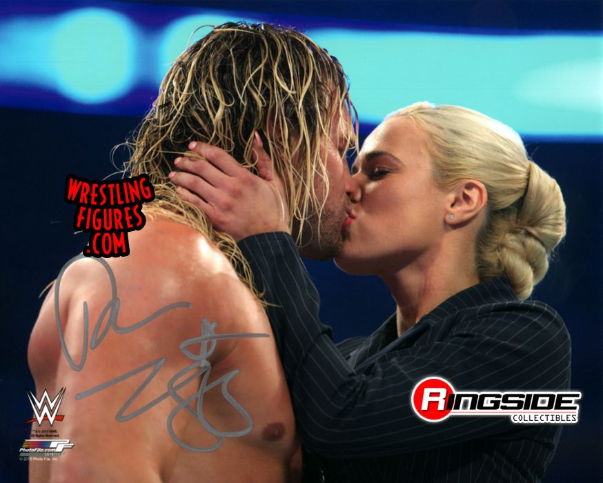 wwe dolph ziggler and aj kiss