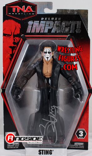 Sting - TNA Deluxe Impact 3 (Autographed Figure) | Ringside