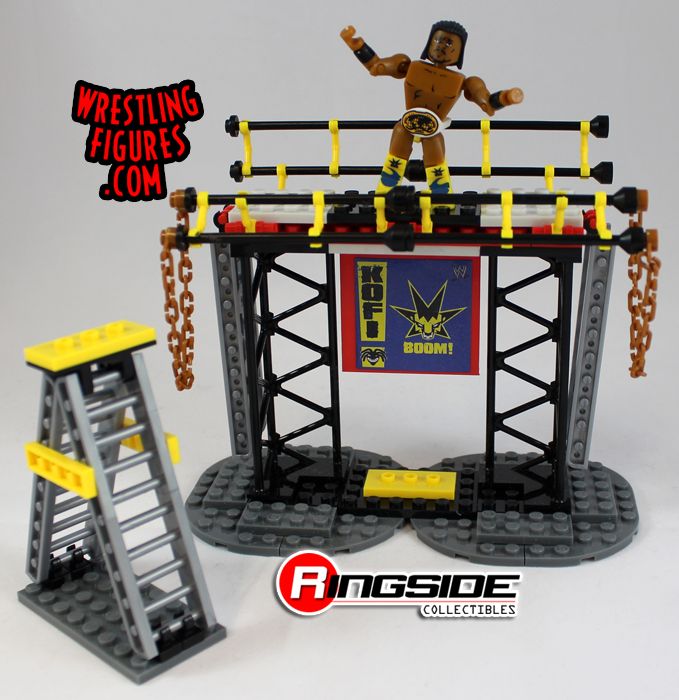 Kofi Kingston - Ladder Match WWE Stackdown Playset | Ringside