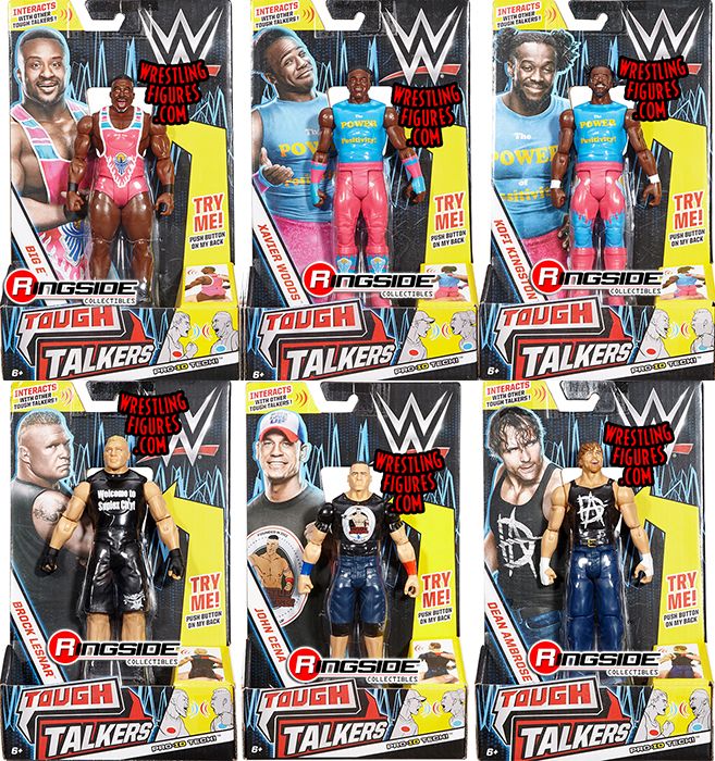 WWE Tough Talkers Series 2 - Complete 