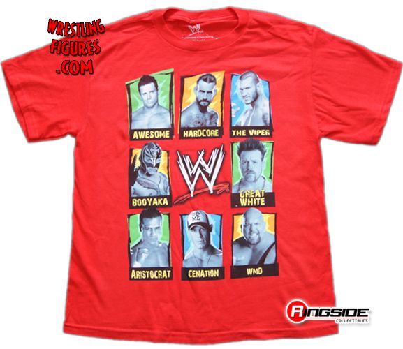 WWE - Nine Boxes WWE T-Shirt | Ringside Collectibles