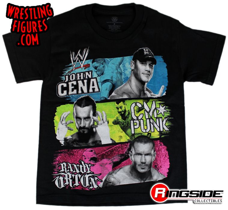 WWE - Cena / Punk / Orton WWE T-Shirt | Ringside Collectibles