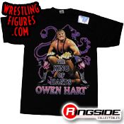 Owen Hart - King of Harts WWE Wrestling T-Shirt! Officially