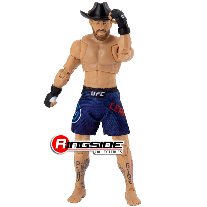 UFC Ultimate Series Limited Edition Donald Cerrone with Cowboy Hat and Unique Fight Shorts