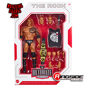 The Rock w/ Accessories - WWE Ringside Battle Toy Wrestling Action Figure  by Mattel!