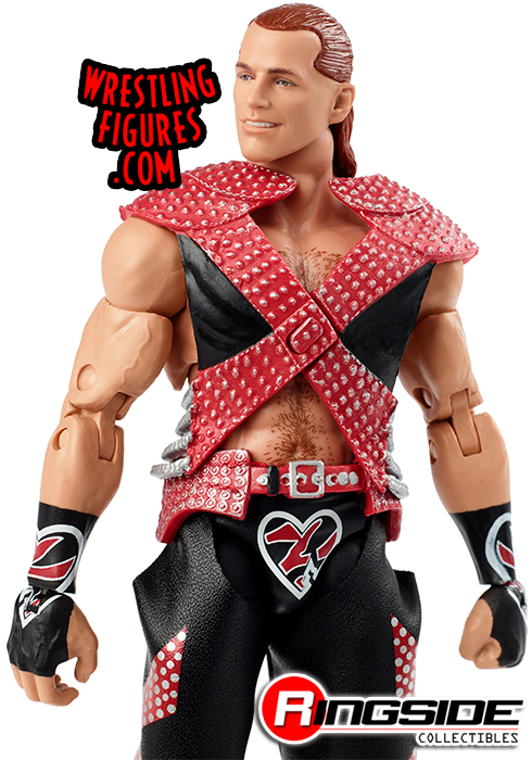  Mattel WWE Action Figures, WWE Shawn Michaels Ultimate Edition  Fan TakeOver Collectible Figure with Accessories