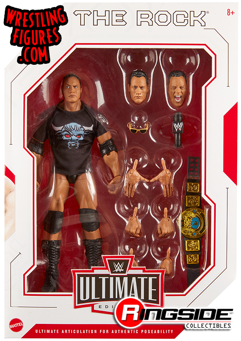 The Rock WWE Elite Top Picks 2023 WWE Toy Wrestling Action Figure By ... - Ult6 The Rock P
