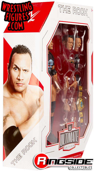 The Rock - WWE Ultimate Edition 6 Toy Wrestling Action Figures by