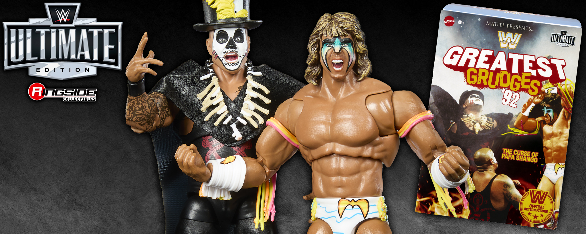 Ultimate Warrior & Papa Shango Ultimate 2-Pack