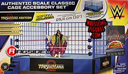 wwe classic blue steel cage playset