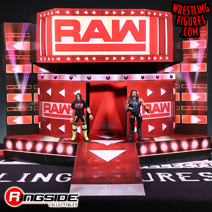 Raw Entrance Stage Pop Up Wwe Toy Wrestling Playset By Wicked Cool Toys