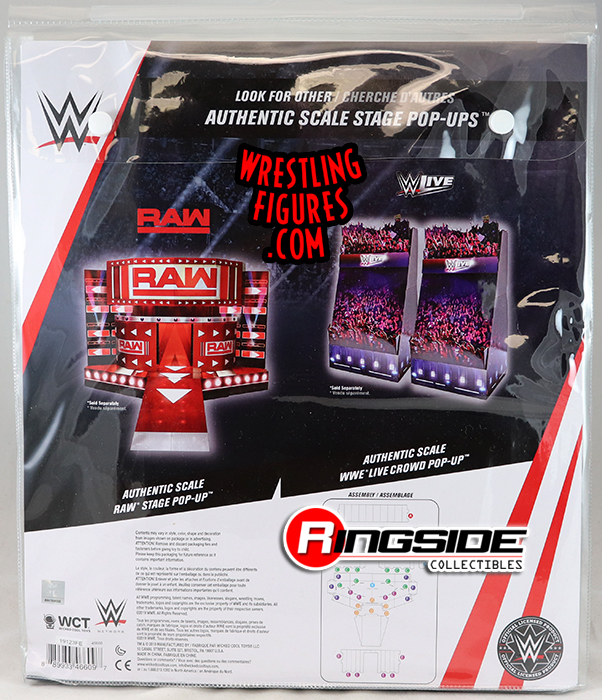 AEW Entrance Stage - Pop Up Toy Wrestling Action Figure Playset : Toys &  Games 